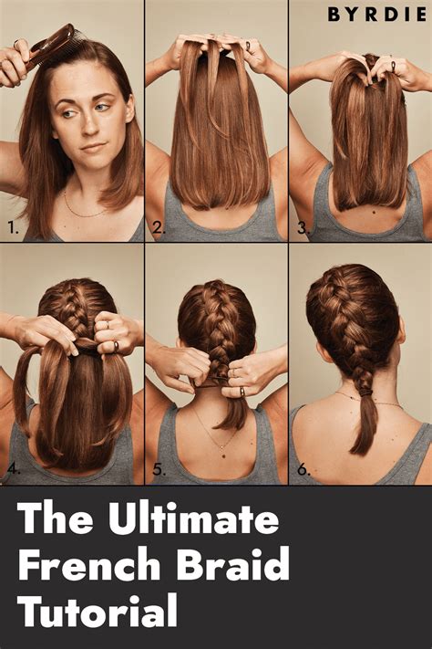 A Step By Step Guide To Creating A Simple French Braid