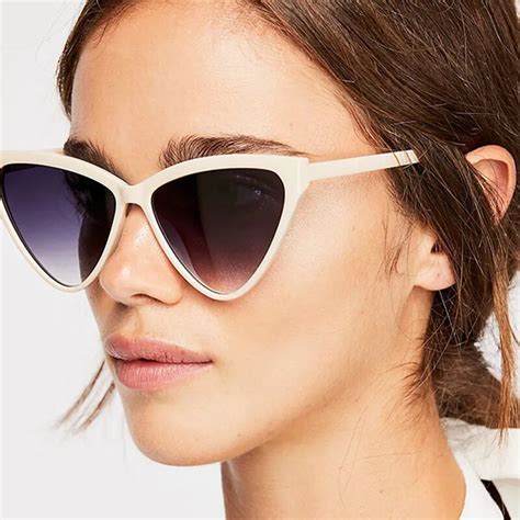 Triangle Oversized Sunglasses Women Fashion Personalized Sun Glasses