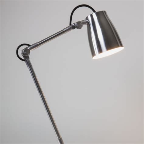 20th century luxo articulated chrome desk lamp. Luxo Spotlight Floor Lamp Aluminium - Imperial Lighting