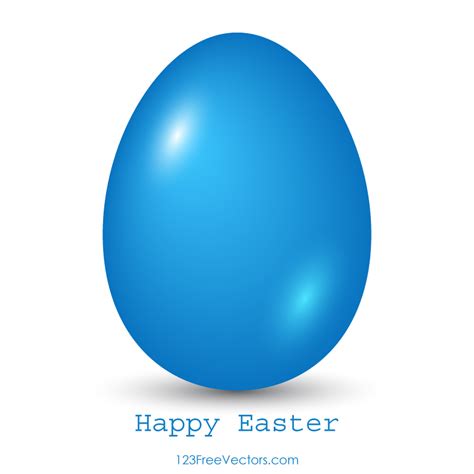 Blue Easter Egg Clip Art By Freevectors On Deviantart