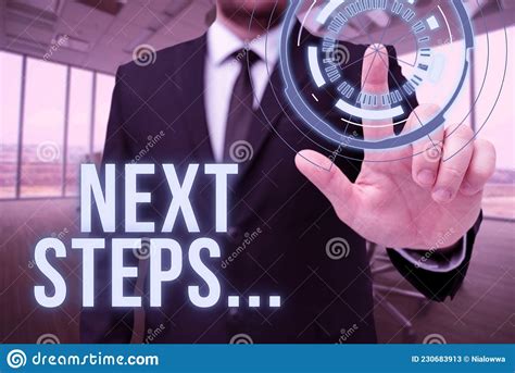 Handwriting Text Next Steps Business Overview Something You Do After