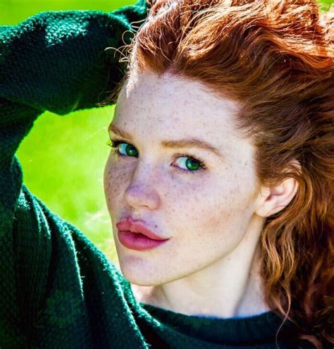 Graciela Rae Redheads Freckles People With Red Hair Freckles