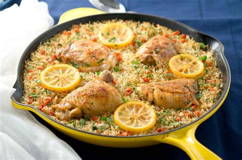 Toss chicken, tomatoes, olives and oil in large bowl. One Skillet Mediterranean Chicken and Rice is an easy and ...