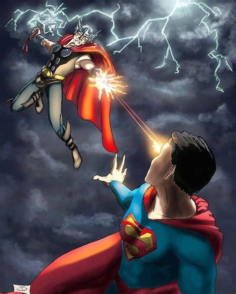 Follow Us Geekworldunite Who Is Stronger Thor Or Superman By