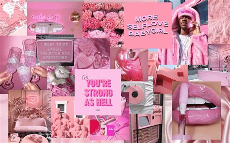 Aesthetic Pink Grunge Desktop Wallpaper In 2021 Cute 392