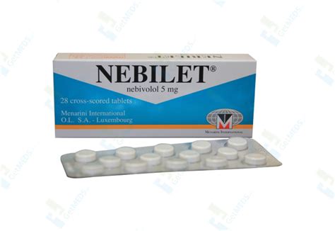 Buy Nebilet 5 Mg Tablet Nebivolol 5mg Online At Best Price