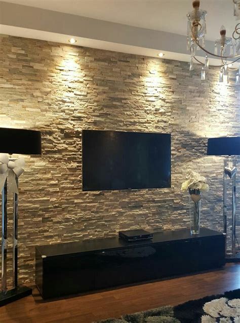 Modern Stone Wall Decorating Ideas Living Room Wall Design Ideas Artofit