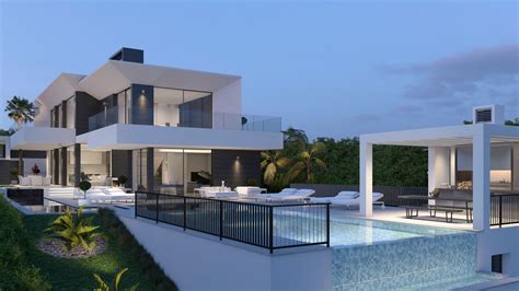Ultra Modern Villa near Marbella - Modern Villas | Modern villa design, Modern beach house ...