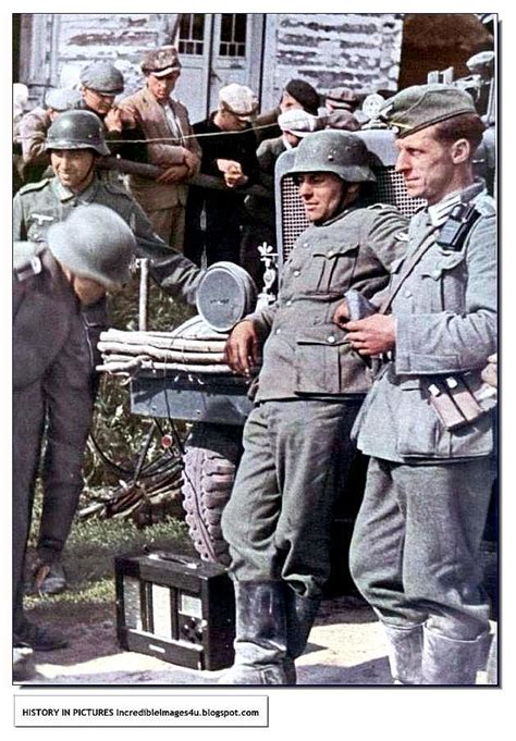 World War Ii Heer German Army In Color