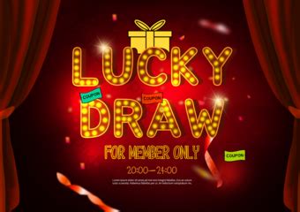 Lucky Draw Poster Templates Free Graphic Design Templates PSD Download Pikbest