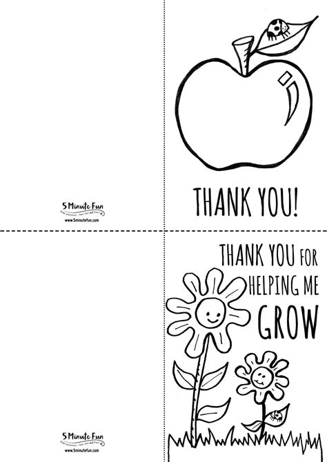 Say Thank You With These Cute Printables