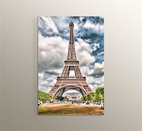Paris Eiffel Tower Eyfel Kulesi Mdf Tablosu Tablohane