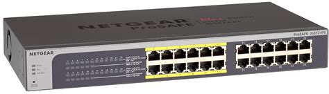 Netgear Jgs524pe Switch 24 Port Gigabit Ethernet Poe Bei Reichelt