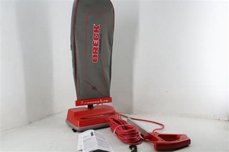 Oreck U2000rb 1 Red And Gray Commercial Professional Vacuum Cleaner For