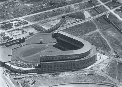 The Original Yankee Stadium Just After Its Completion In 1923