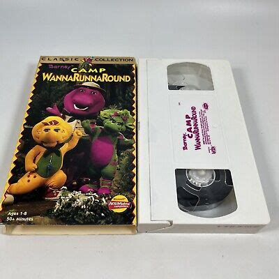 BARNEYS CAMP WANNARUNNAROUND Classic Collection VHS Sing Along Songs PicClick