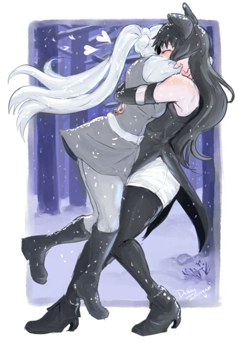 Weiss Schnee And Blake Belladonna Rwby Drawn By Dashingicecream