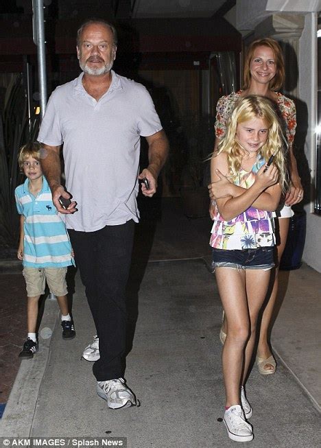 Kelsey Grammer S Wife Kayte Walsh Steals His Thunder By Displaying Her