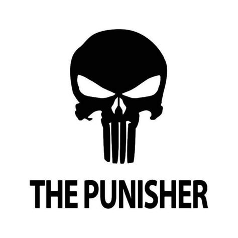 Buy The Punisher Skull 2 Vinyl Decal Sticker Online