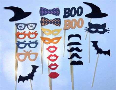 Halloween Photo Booth Props Set Of 24 Bats By Eyesofdisguise 2099