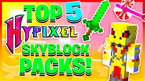 Top 5 Hypixel Skyblock Texture Packs For Minecraft 116 Best New