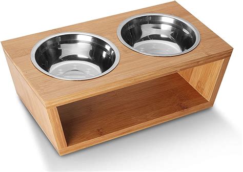 Elevated Dog Bowls Or Cat Food Bowls For Dogs Puppy Or Cat Raised