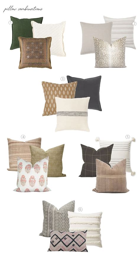 Easy Pillow Combinations Living Room Pillows Room Decor Living Room