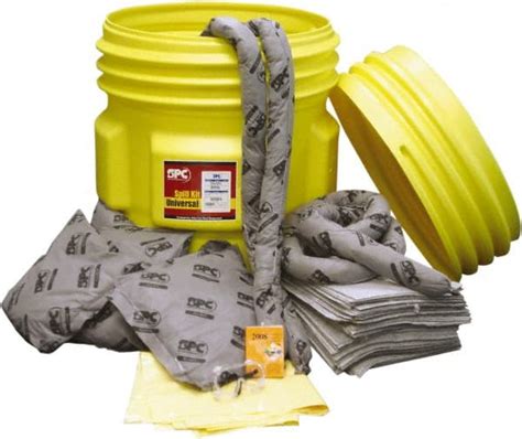 Brady Spc Sorbents Universal Spill Kit Msc Industrial Supply Co