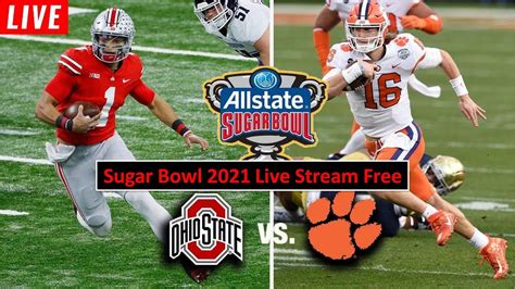 How to watch and stream the puppy bowl 2021 on super bowl sunday. Sugar Bowl Game 2021: Ohio State vs Clemson Crackstreams ...
