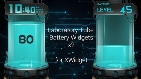Laboratory Tube Battery Widget X2 For Xwidget By Jimking On Deviantart