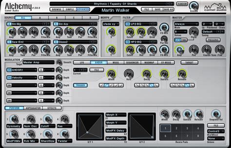 Camel audio has updates its alchemy player instrument for windows and mac to version 1.55. Camel Audio Alchemy - Zikinf