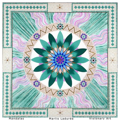 The Flowers Mandalas Gallery by Marlis Laduree