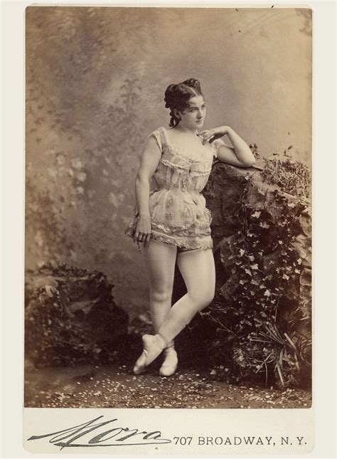 Postcard Series Victorian Burlesque Performers Of 1890 Burlesque