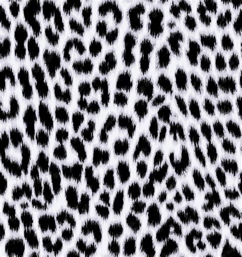 Premium Vector Snow Leopard Pattern Print Texture Background