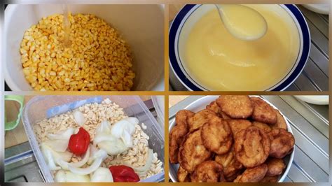 How To Make Ogi And Akara From Scratch Youtube