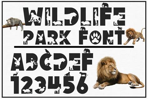 Wildlife Park Font Free Download Freefontdl