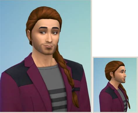 Sims 4 Male Cc Hair Maxis Match Braids Hontodo