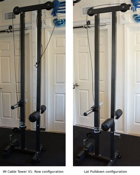 But overall, he reports this diy cable chain arrangement has been working wonderfully in his machine, providing smooth and silent movement for only a few bucks. Ironmaster Cable Tower: V1 to V2 conversion kit photos and assembly instructions - Bodybuilding ...