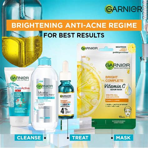 Garnier Anti Acne Serum With 4 Vitamin C Salicylic Niacinamide