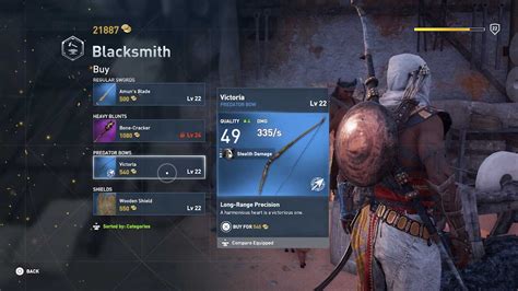 Assassin S Creed Origins Get And Upgrade The Best Weapons And Tools