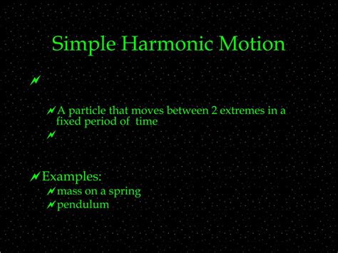 Ppt Simple Harmonic Motion Powerpoint Presentation Free Download