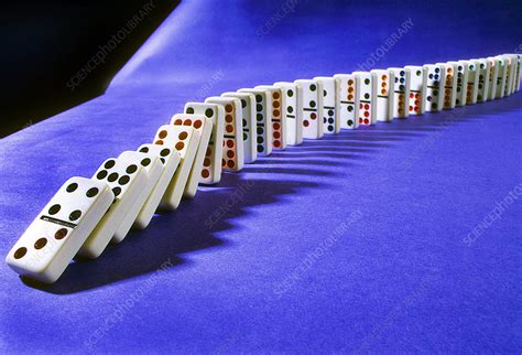 Domino Effect Stock Image C0273725 Science Photo Library