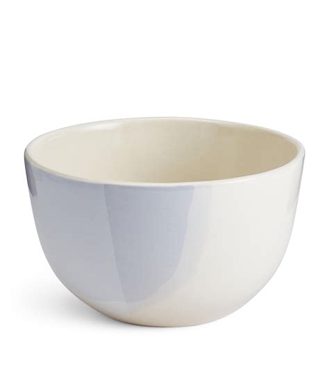 Soho Home Blue Set Of 4 Delano Cereal Bowls 16cm Harrods Uk