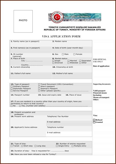 Ghana Visa Application Form Form Resume Template Collections