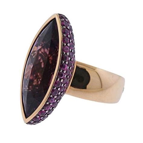 Rodney Rayner Amethyst Pink Sapphire Gold Ring Sold At Auction On 21st