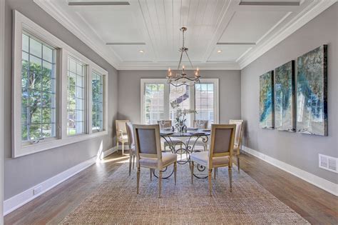 Your Dining Room With Stormy Monday Benjamin Moore Matte Finish Walls