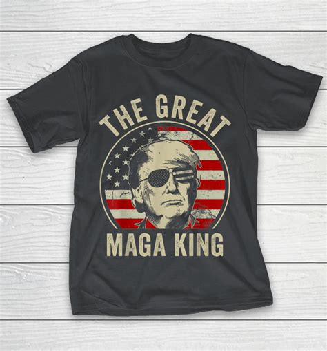 The Great Maga King Funny Trump Ultra Maga King Shirts Woopytee