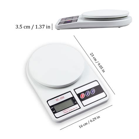 Ibell Sf400 Multipurpose Portable Electronic Digital Kitchen Weighing