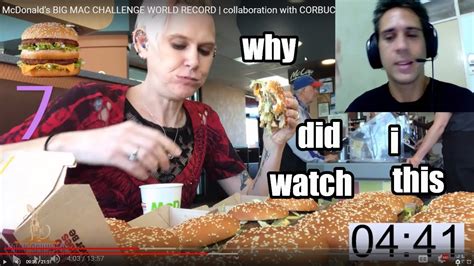 Molly Schuyler Mcdonalds Big Mac Challenge World Record Video