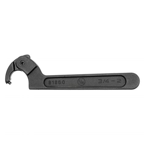 Gearwrench 81864 2 To 4 34 Black Oxide Adjustable Pin Spanner